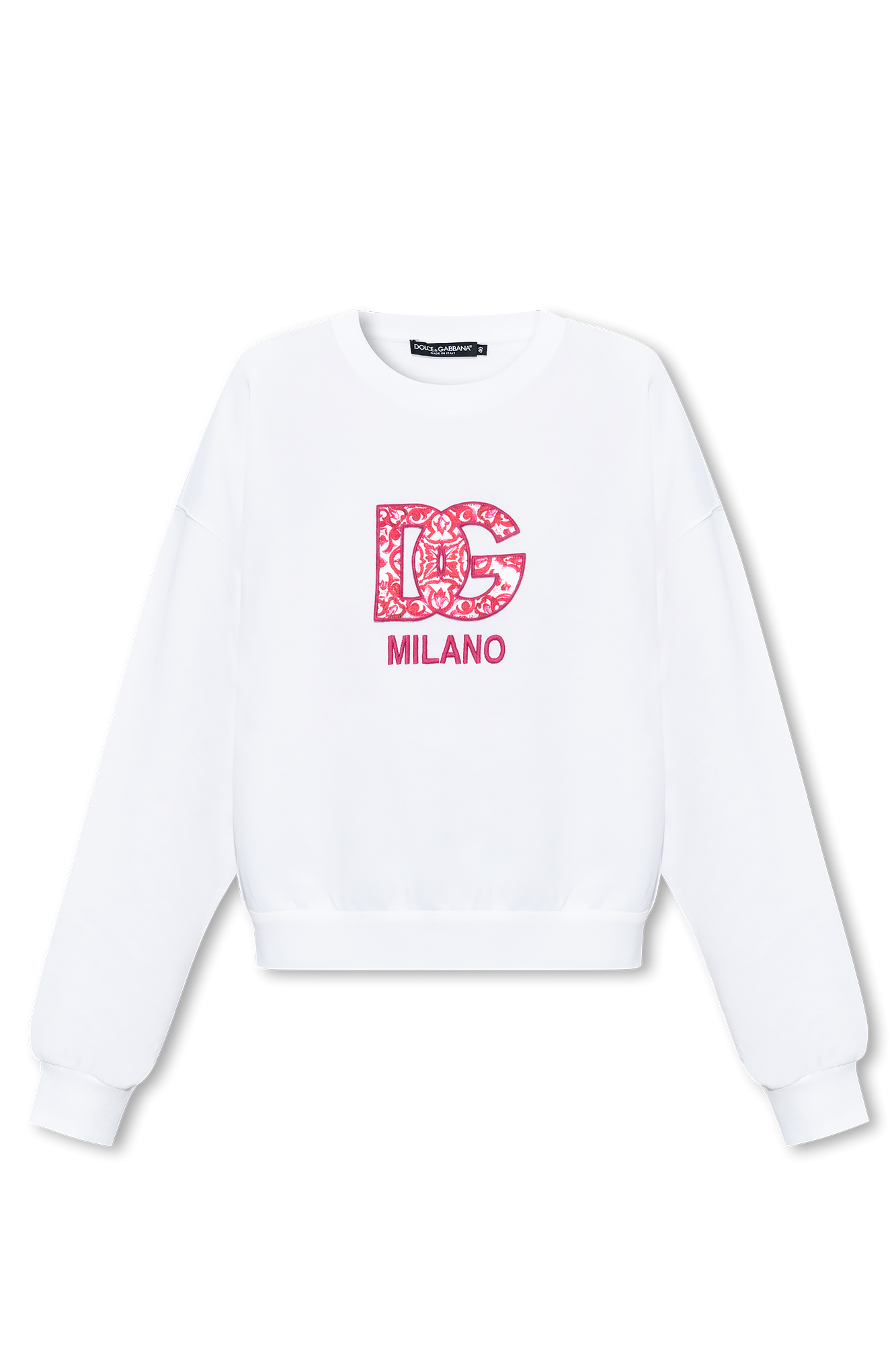 Dolce and outlet gabbana white sweatshirt